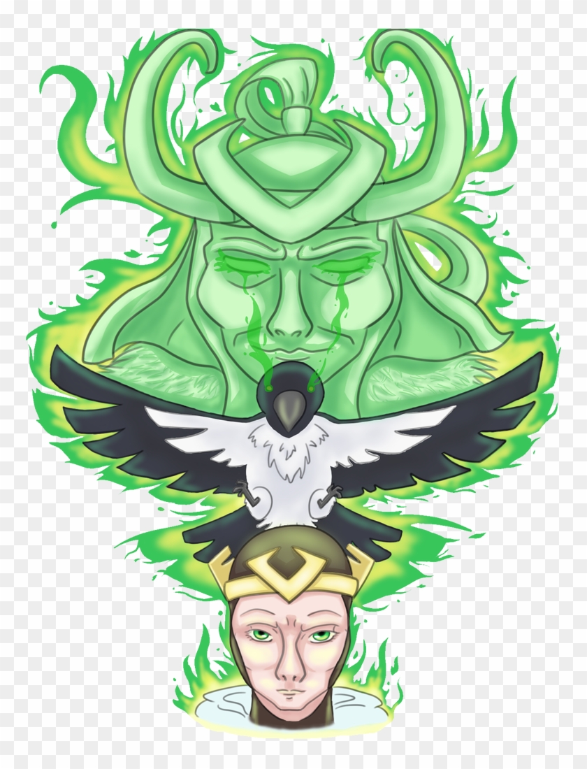 The Flaming Totem Of Loki By Holly Jolly - The Flaming Totem Of Loki By Holly Jolly #1645697