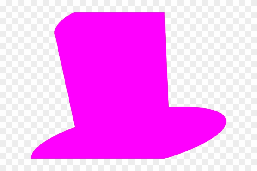 Top Hat Clipart Mad Hatter - Purple Hat Clip Art #1645759