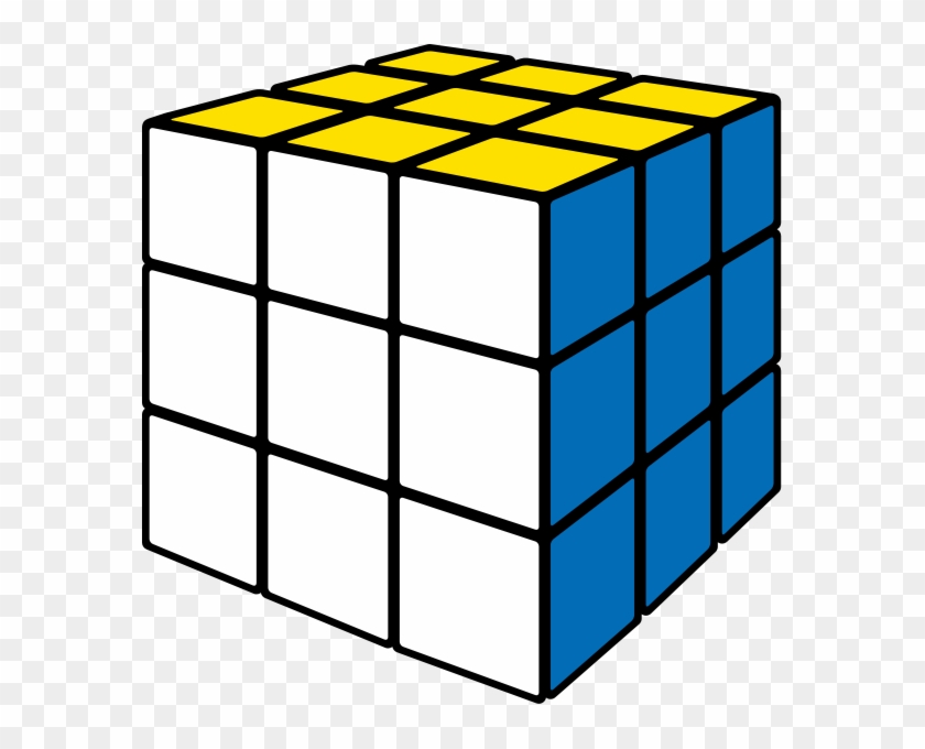 Rubiks Cube White - White Rubiks Cube Png #1645792