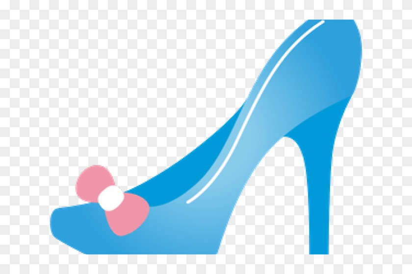 Heels Clipart Cinderella Slipper - Basic Pump #1645827
