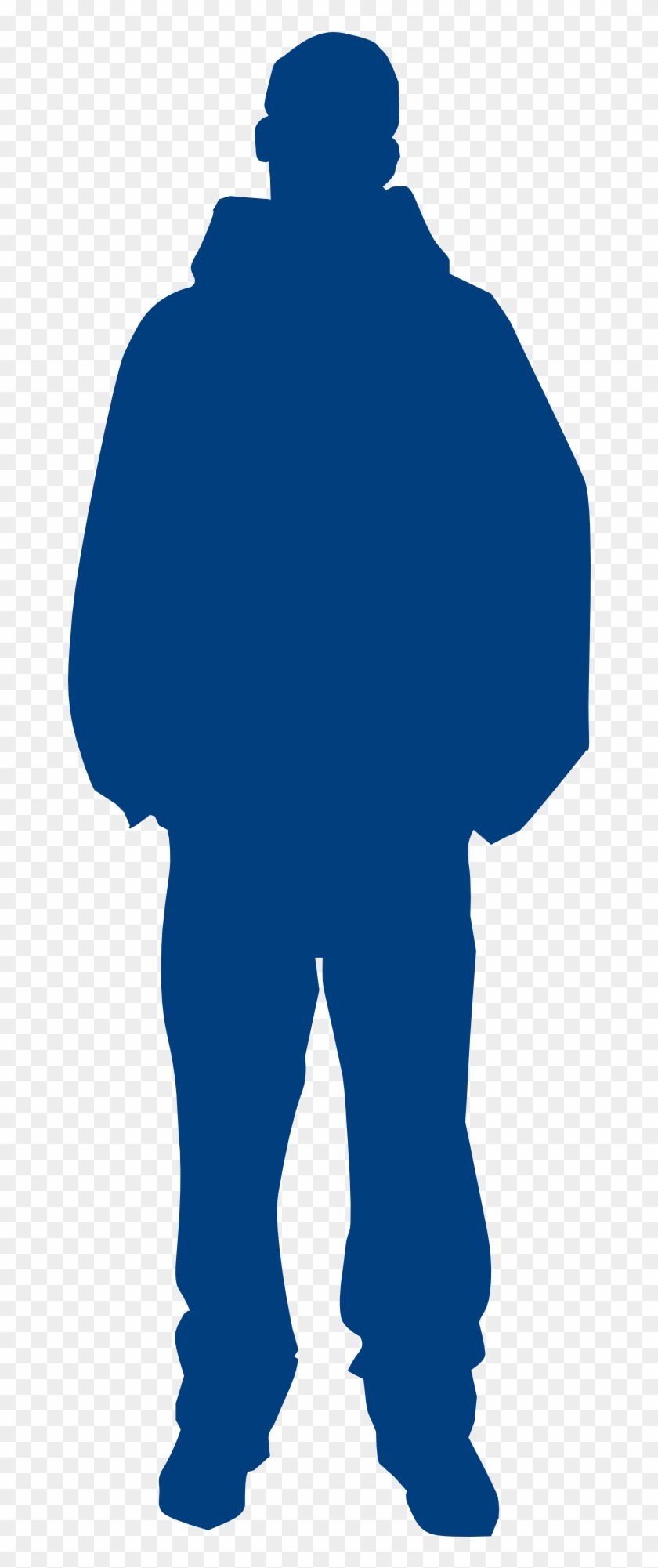 Person Standing Clip Art - Human Silhouette Transparent #1645867