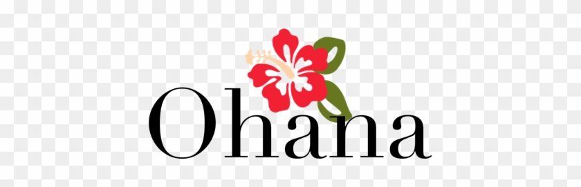 Drawn Hibiscus Ohana - Hibiscus Clip Art #1646032