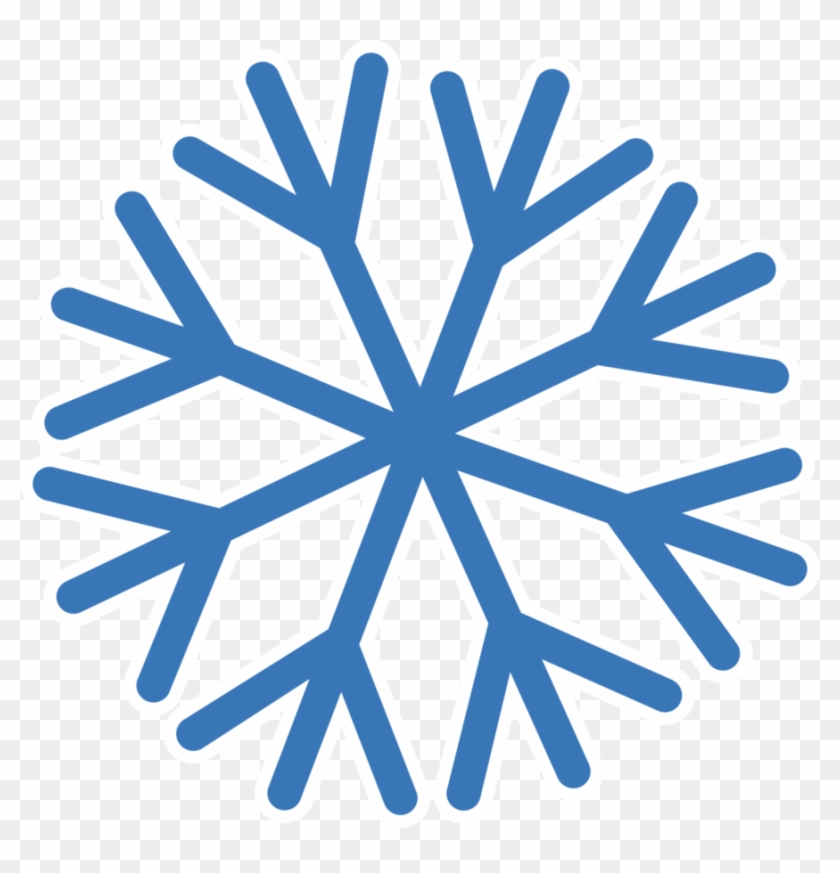 simple snowflake clipart no background