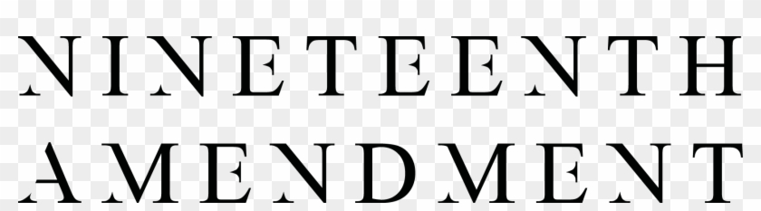 Nineteenth Amendment Fashion Logo #1646199