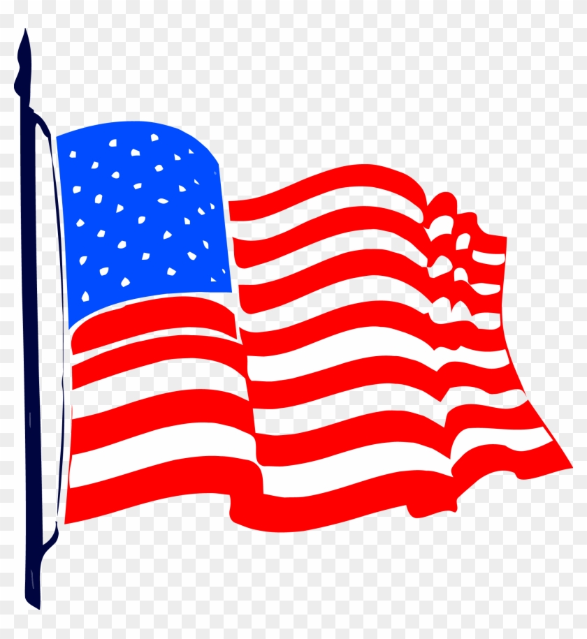 Americana Background Clip Art - Us Flag Clipart No Background #1646334