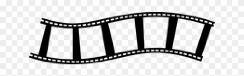 Filmstrip Clipart Hollywood Light - Transparent Film Strip Png #1646396