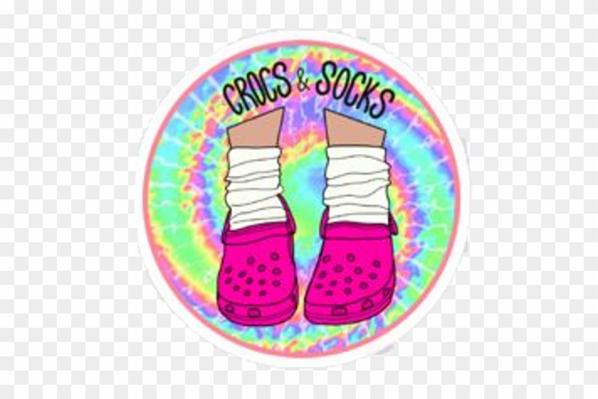 Crocs And Socks Sticker #1646481