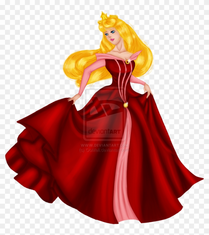 Sleeping Beauty Clipart Blue Dress - Sleeping Beauty Red Dress #1646775