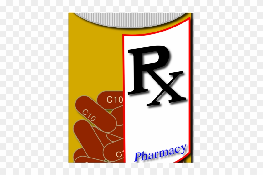 Pills Clipart Rx Bottle - Harmful Materials At Home #1646790