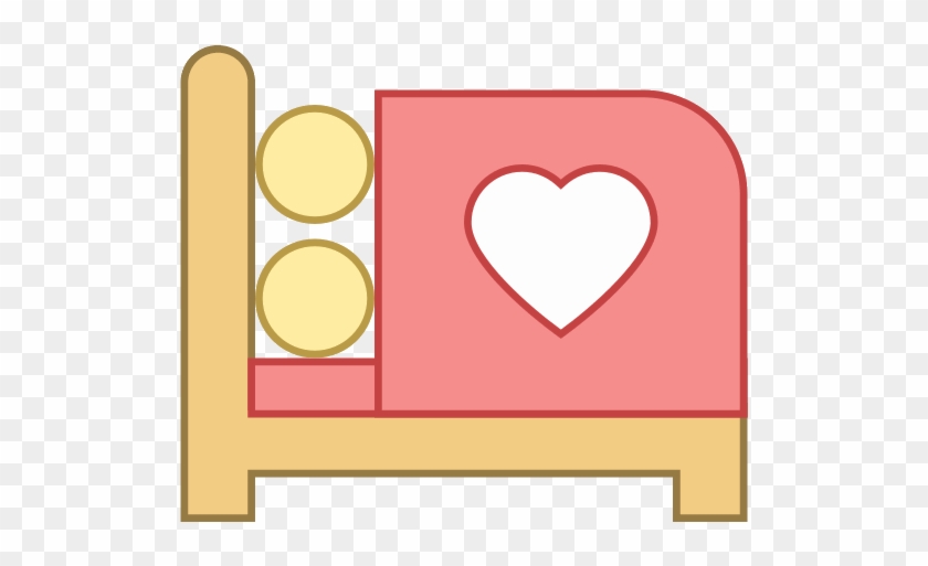 Icons For Make Bed Icon - Heart #1646848