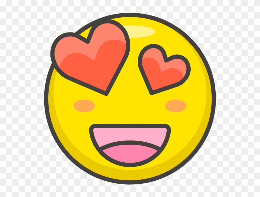 Smiling Face With Heart Eyes Emoji - 表情 喜歡 #1646849