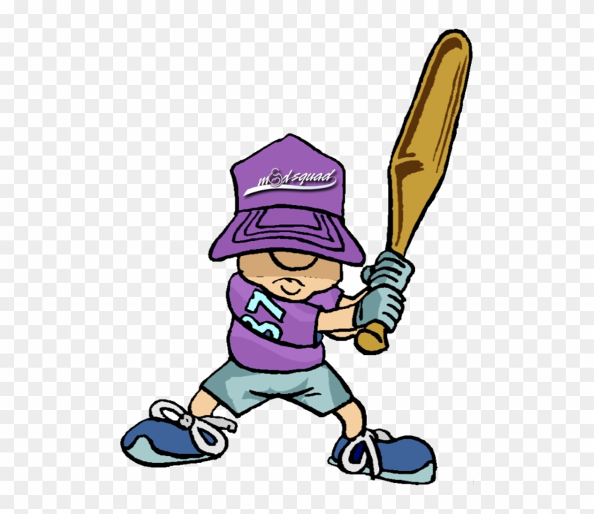 Modsquad Softball - Rounders Team Cartoon #1646870