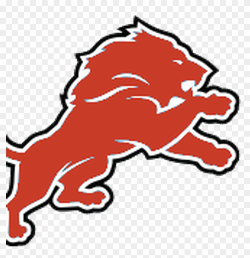Detroit Lions Logo Png - Red Detroit Lions Logo #1646920