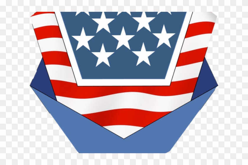 Medal Clipart Honor Student - Triangle Shaped American Flag #1647061