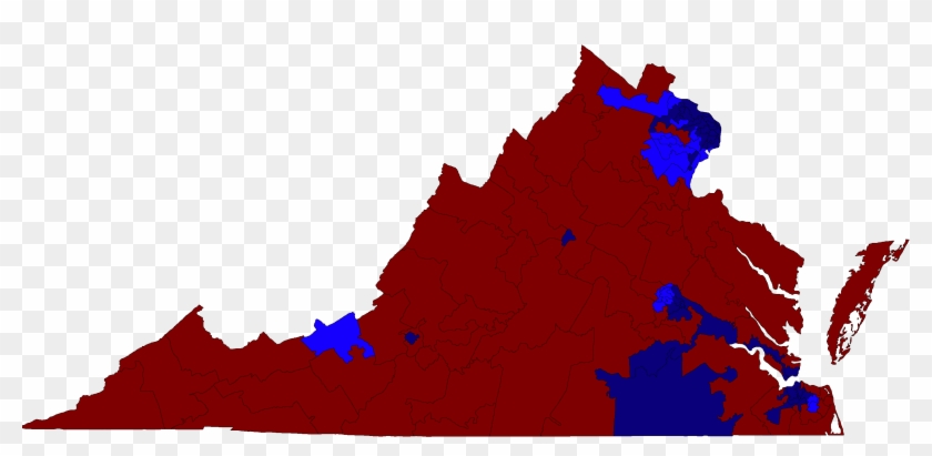 Banner Free Library File House Of Delegates Election - Virginia Election Results 2018 Map #1647215