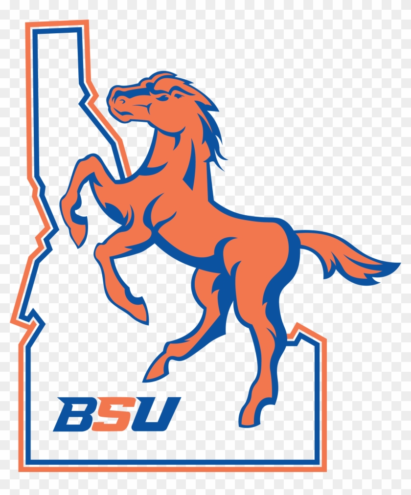 A4qp1k4 - Old Boise State Logo #1647224