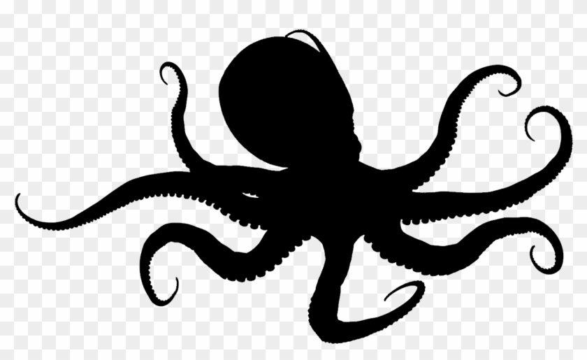 Octopus Silhouette - Octopus 3d #1647251