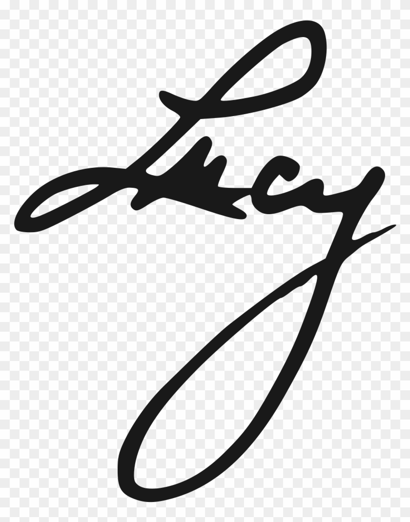 Lucy Signature Cropped - Lucille Ball Signature #1647256