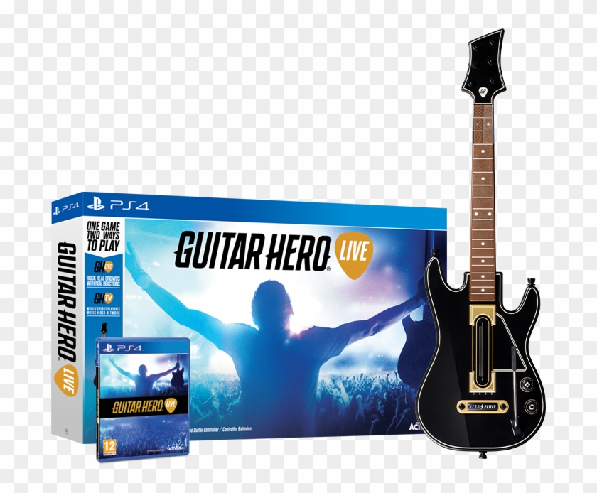 Ps3 Guitar Hero Controller - Guitar Hero Live Ps4 #1647541