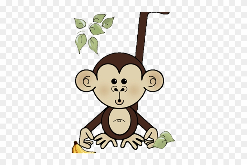 Year Of The Monkey Clipart Mankey - Baby Shower Monkey Clip Art #1647580