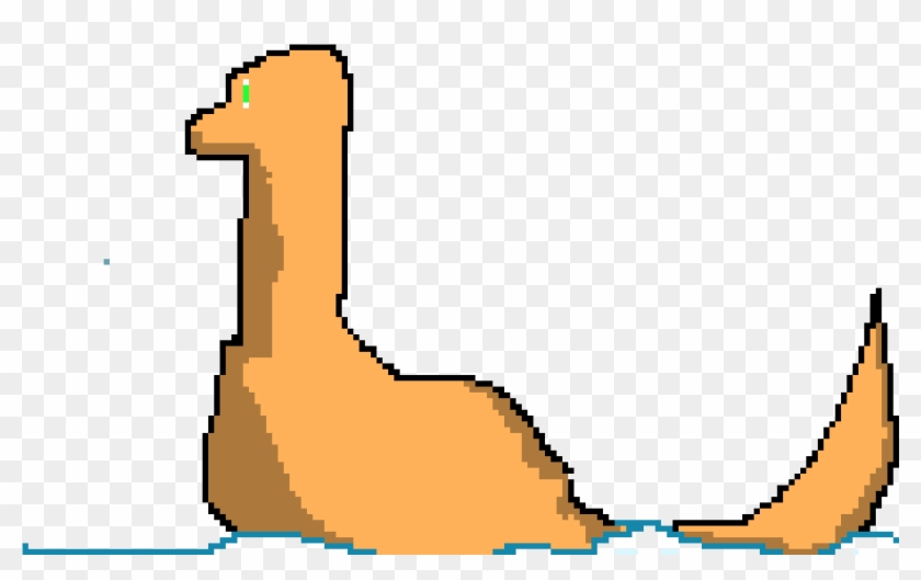Sea Monster Clipart Pixel - Duck #1647607