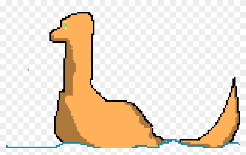 Sea Monster Clipart Pixel - Duck #1647607