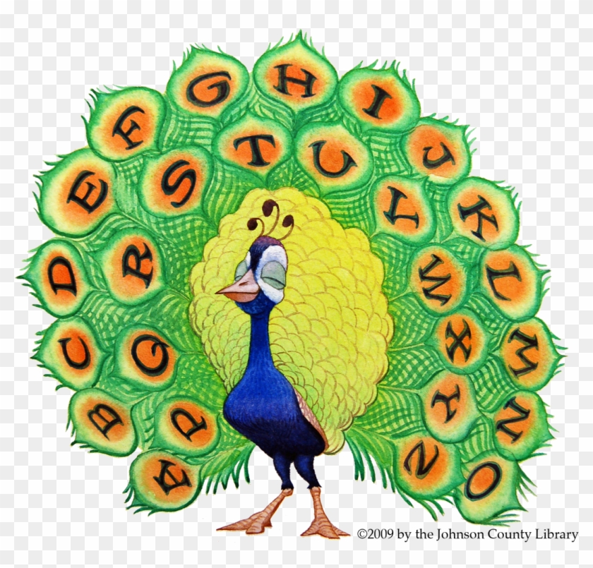 6 X 6 Skills - Peacock Alphabet #1647700