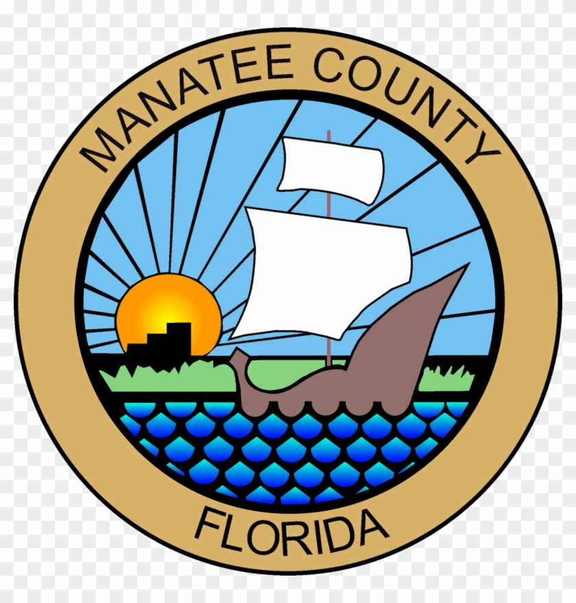 Jpg Transparent Library Free On Dumielauxepices Net - Manatee County Florida Seal #1647778