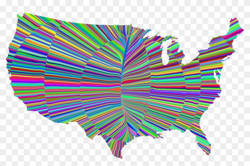 Flag Of The United States Map Military Base Fotolia - Us Map Transparent Background #1647781