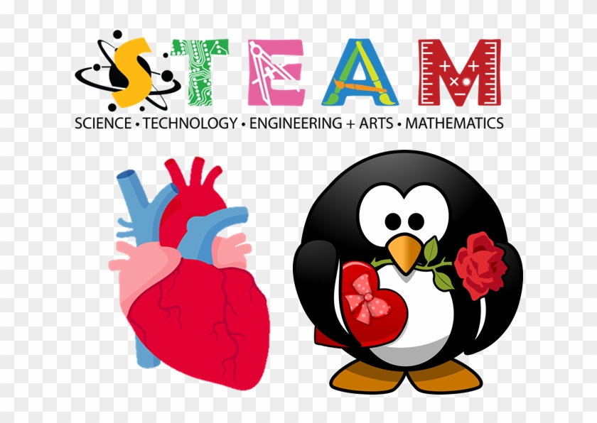 Image Of Steam Graphic With An Image Of An Anatomical - Steam Science Technology Engineering Art Mathematics #1647794
