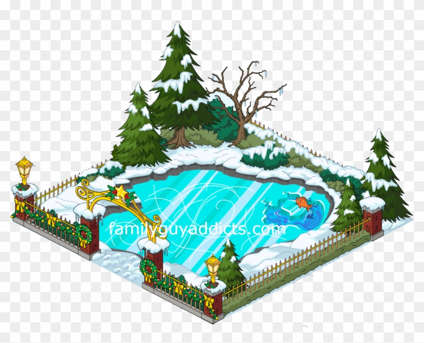 Skate Pond - Christmas Tree #1647817