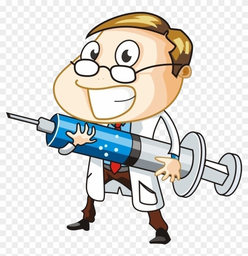 Physician Nurse Doctor Transprent - Doctor Giving Injection Cartoon - Free Transparent PNG Clipart Images Download Physician Nurse Doctor Transprent - Doctor Giving Injection Cartoon - Free Transparent PNG Clipart Images Download