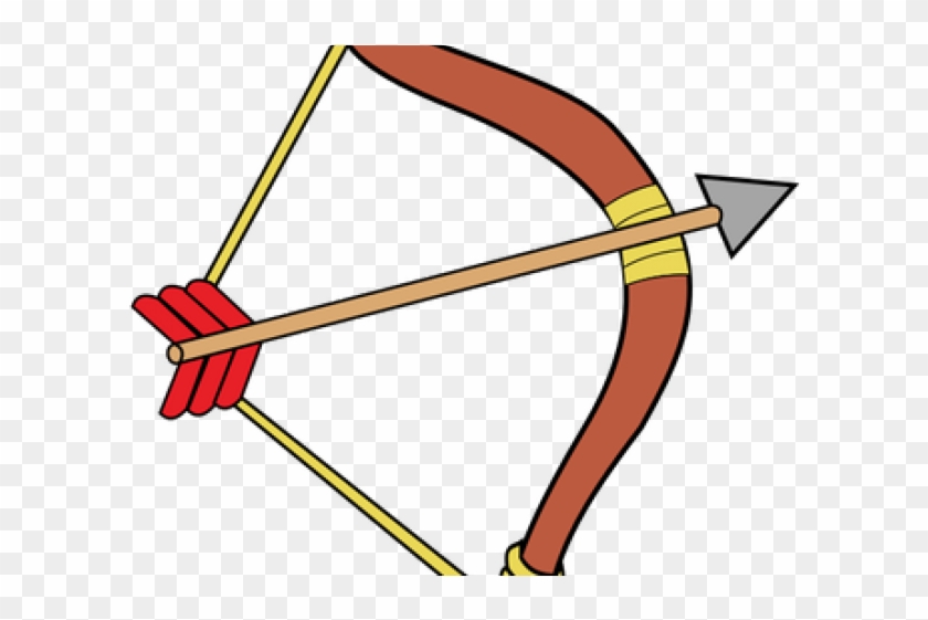 Archery Clipart Indian - Un Arco Con Flecha #1648164