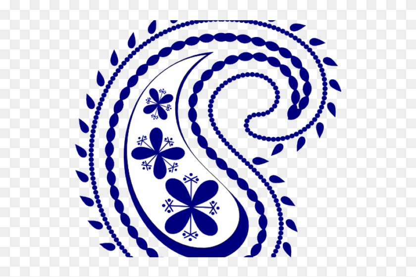 Rose Clipart Paisley - Paisley Png #1648181