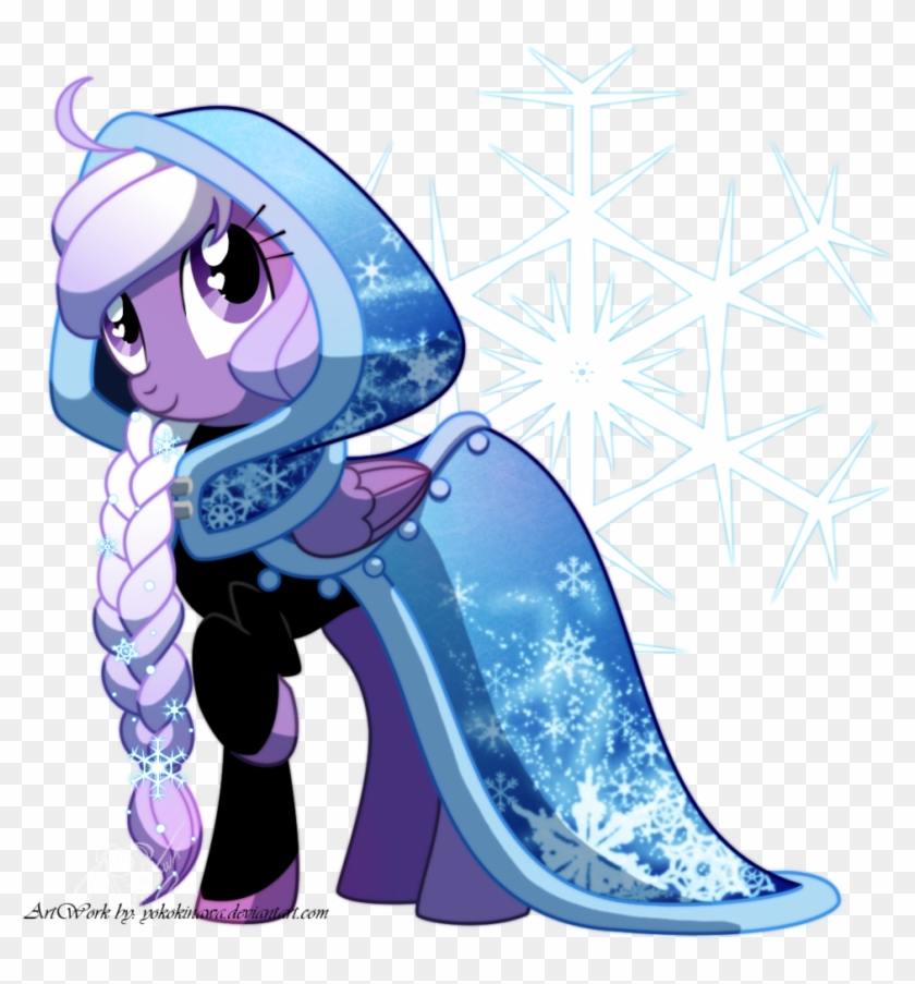 Yokokinawa, Braid, Clothes, Crossover, Elsa, Female, - Cool My Little Pony #1648552