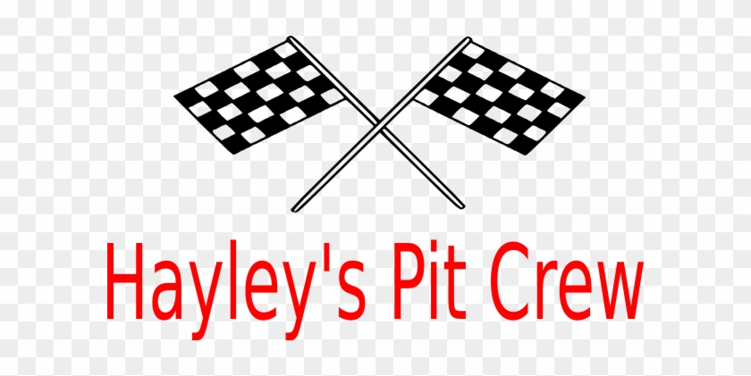 Hayley Clip Art - Chequered Flag #1648738