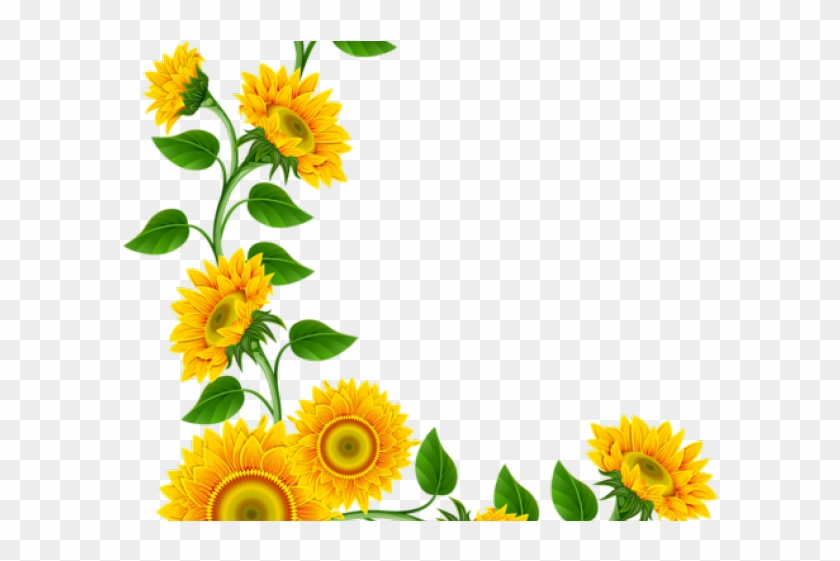 Yellow Flower Clipart Tall Sunflower - Sunflower Png #1648762