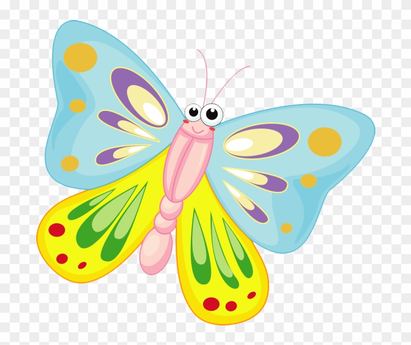 Cartoon Butterfly Transparent Background #1648821
