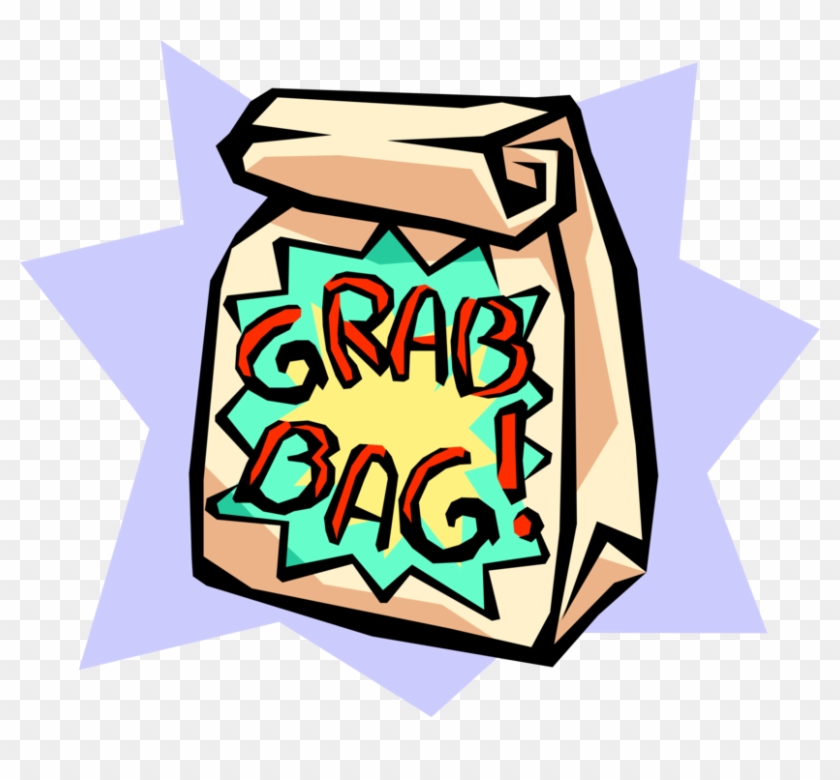 Grab Bag Royalty Free Vector Clip Art Illustration - Grab Bags #1648838