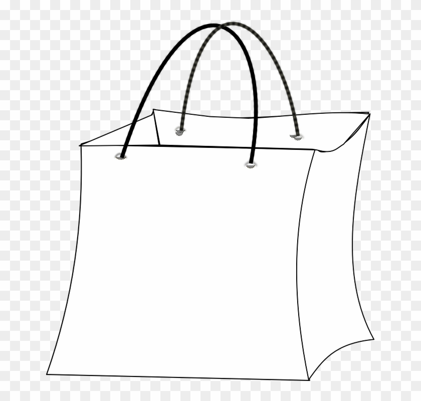 Objective - Gift Bag Outline #1648842