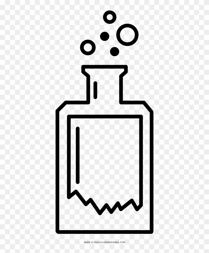 Potion Coloring Page - Line Art #1648898