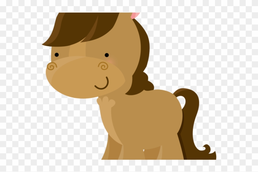 Pony Clipart Barnyard - Baby Horse Png Clipart #1649009