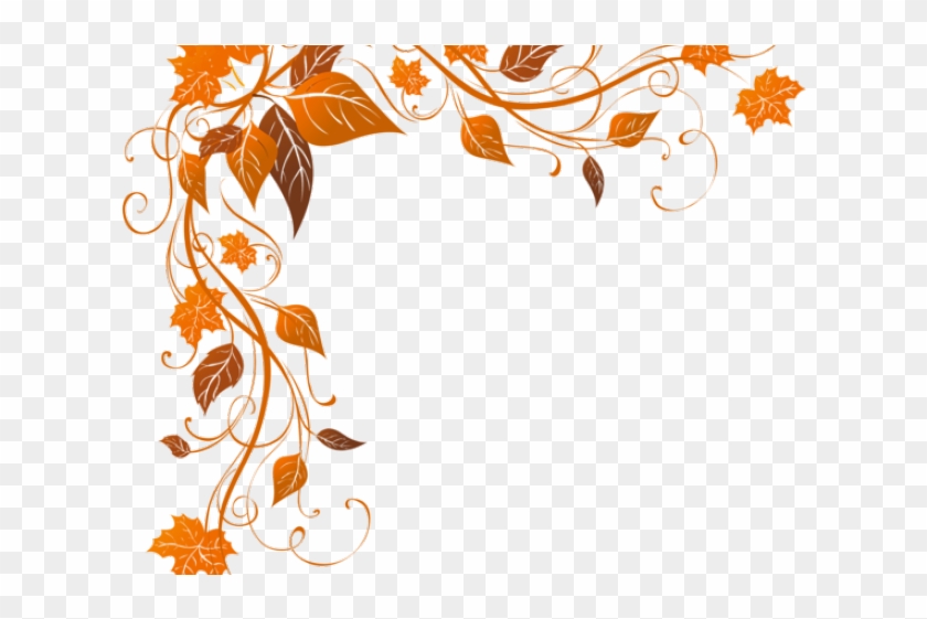 Decorations Clipart Autumn - Border Corner Frame Png #1649112