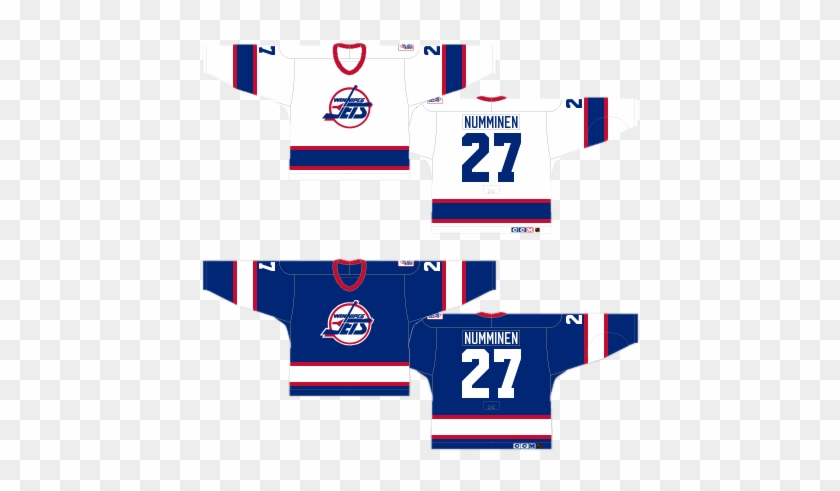 If Anyone With No Previous Hockey Knowledge Were To - Old Winnipeg Jets Uniform #1649139