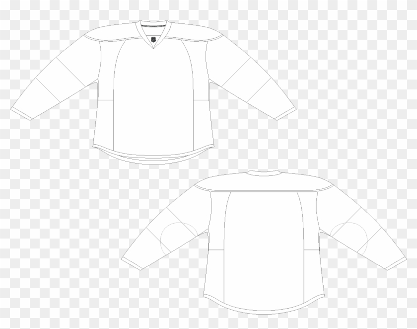 Templates Hockeyjerseyconcepts Hockey Jersey Template - Blank Hockey Jersey  - Free Transparent PNG Clipart Images Download
