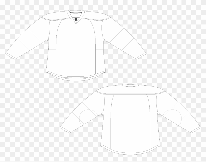 blank jersey template