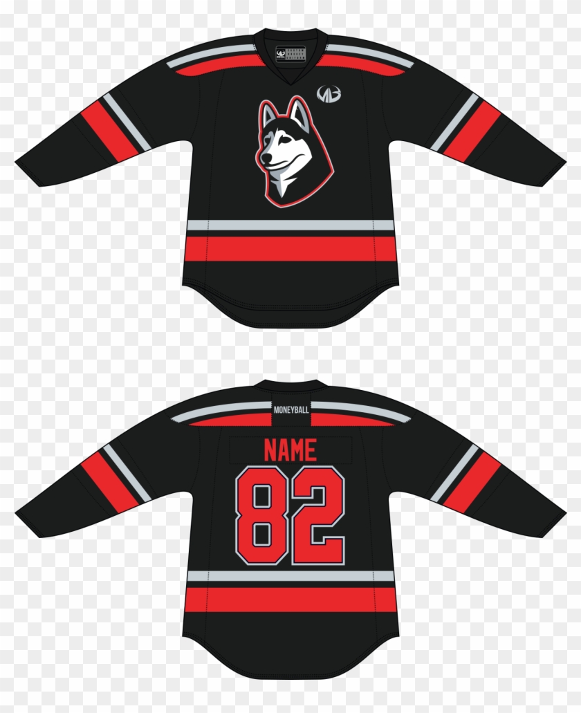 ice hockey jersey template