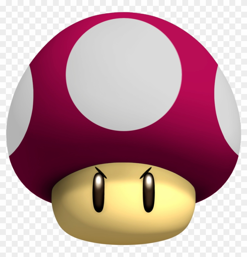 Mushroom Clipart Nintendo - Poison Mushroom Super Mario #1649249
