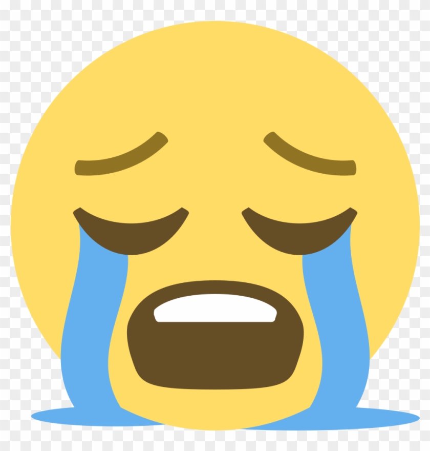 Download File Emojione 1f62d Svg Crying Emoji Vector Free Transparent Png Clipart Images Download