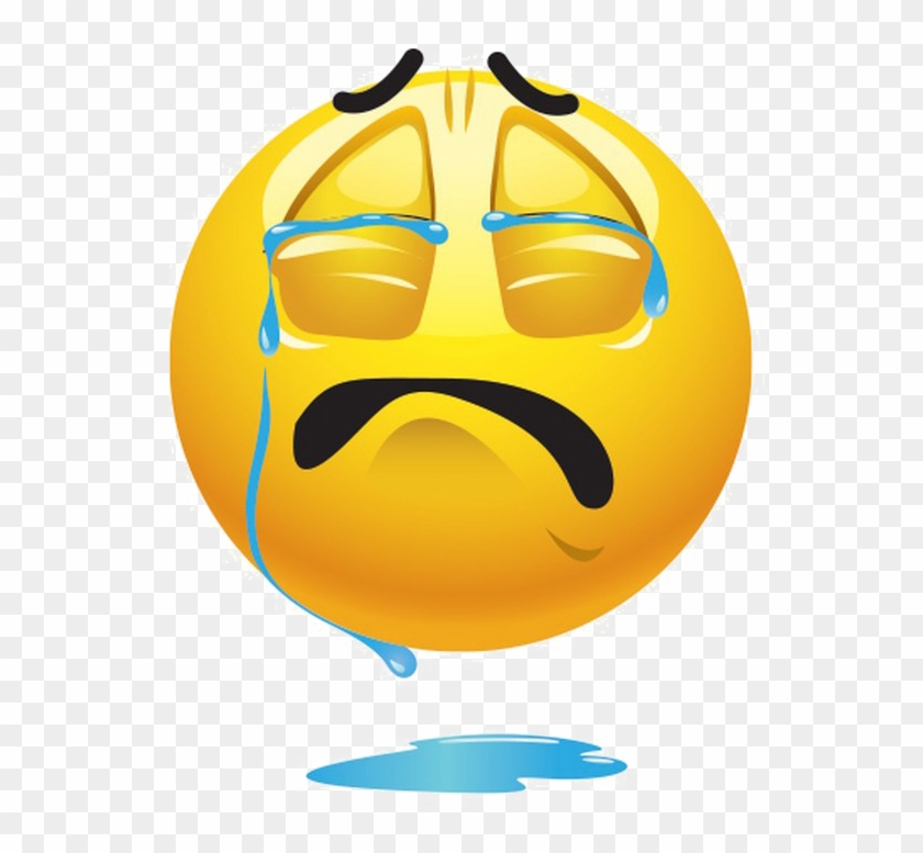 Crying Emoji Png Image Hd - Sad Emoticons #1649389